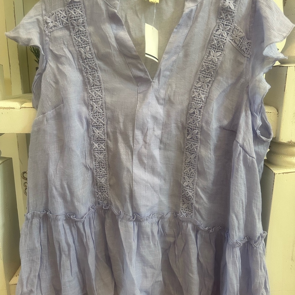 Light Purple Sleeveless Blouse